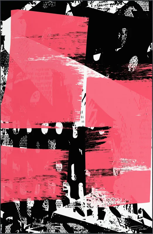Pyerkeep Pink 5' x 7'7 Rug