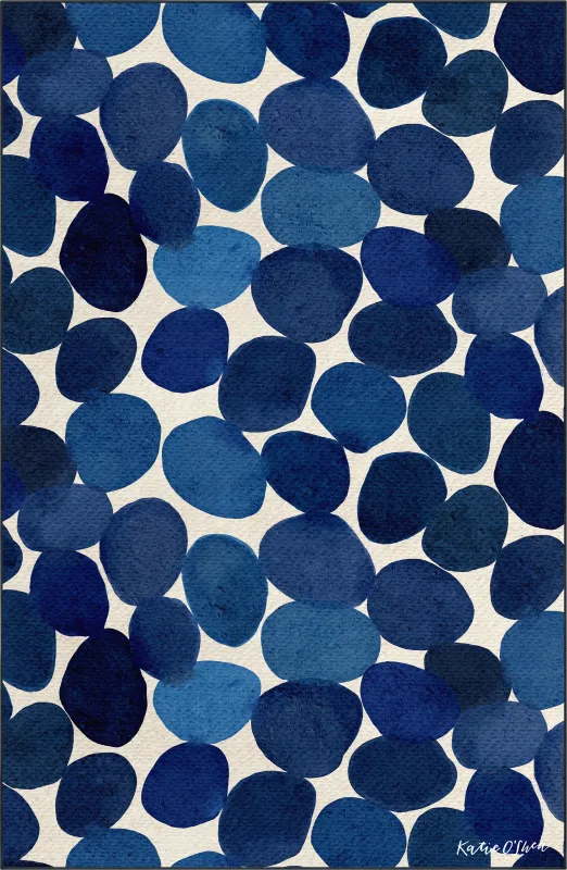 Skybloom Blue 5' x 7'7 Rug