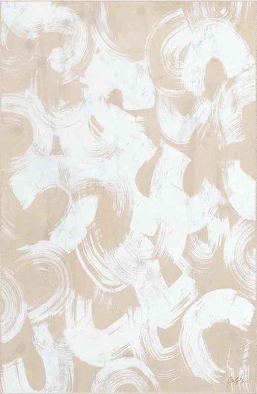 Crestsky Beige 5' x 7'7 Rug