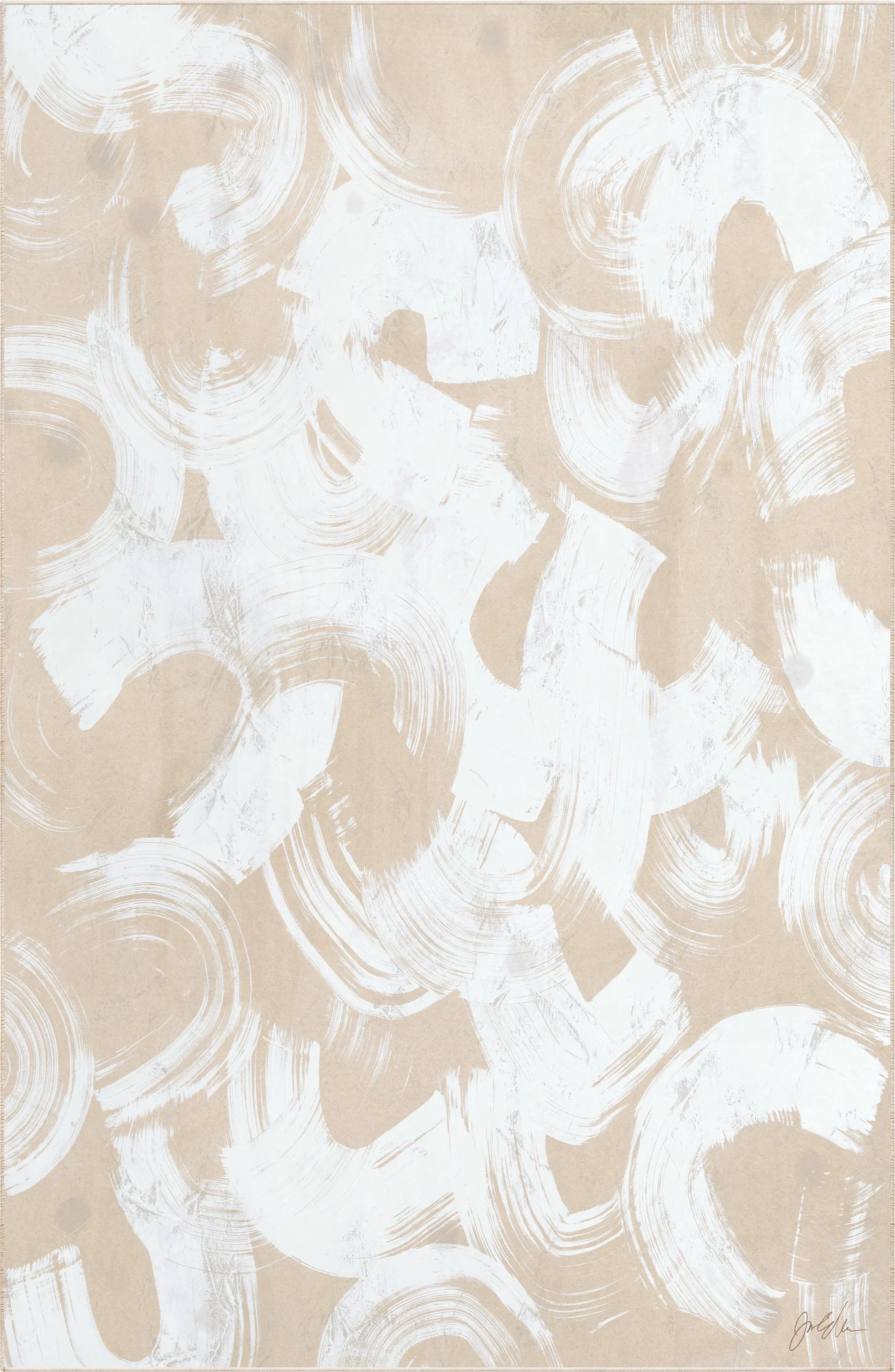 Crestsky Beige 5' x 7'7 Rug