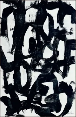 Tuskvigor Black 5' x 7'7 Rug