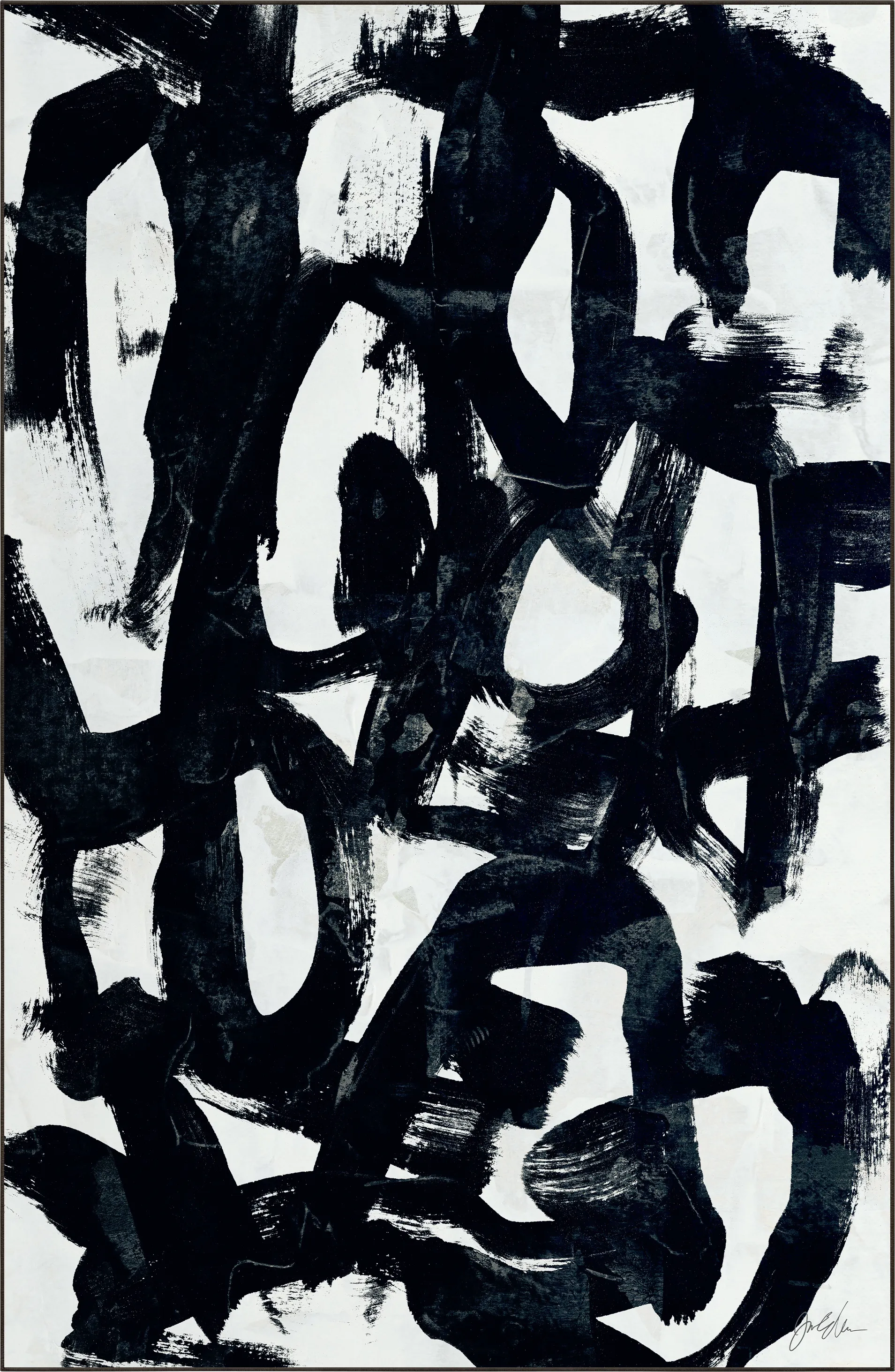 Tuskvigor Black 5' x 7'7 Rug - Image 1