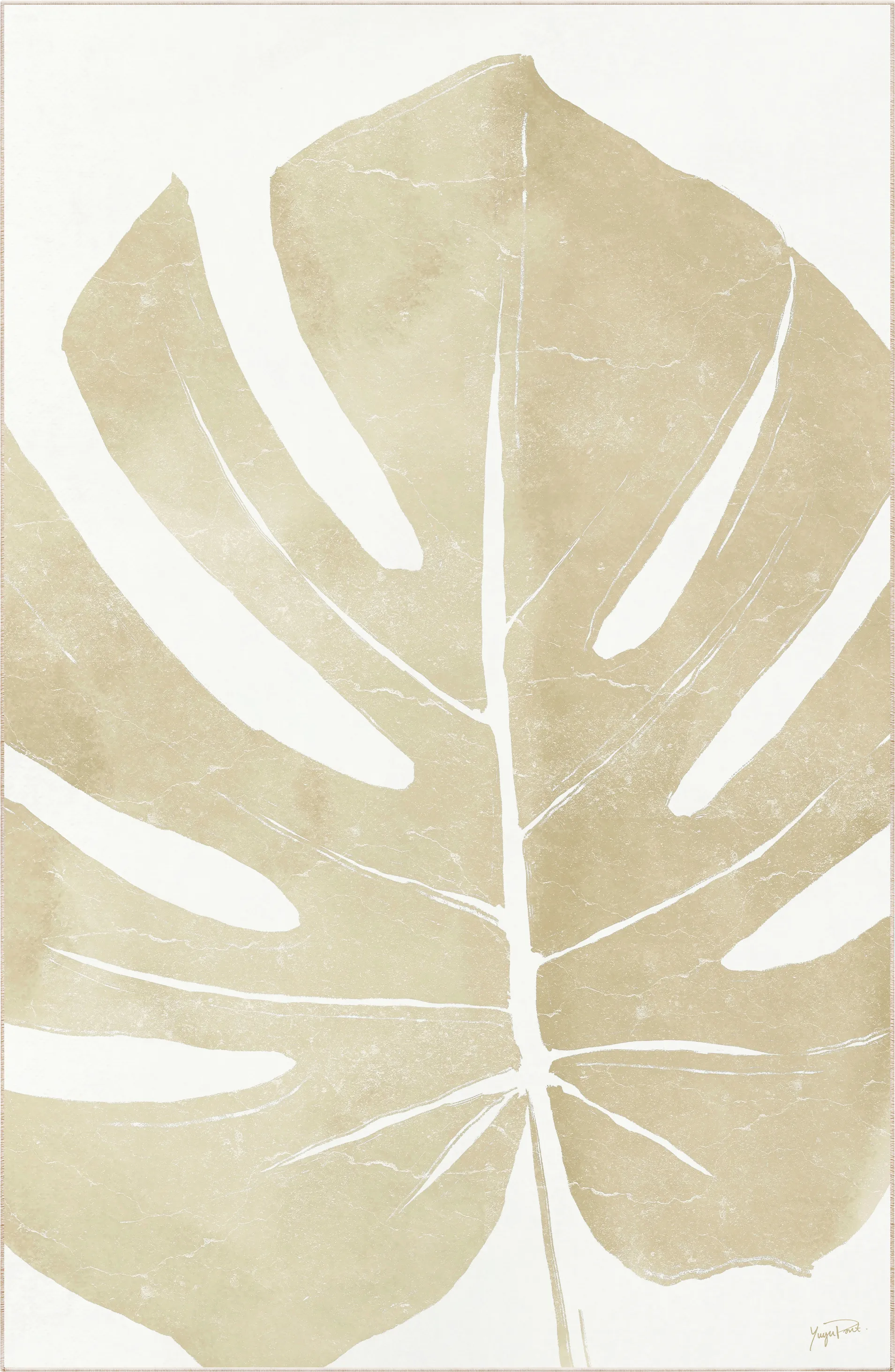 Floraison Sand 5' x 7'7 Rug - Image 1