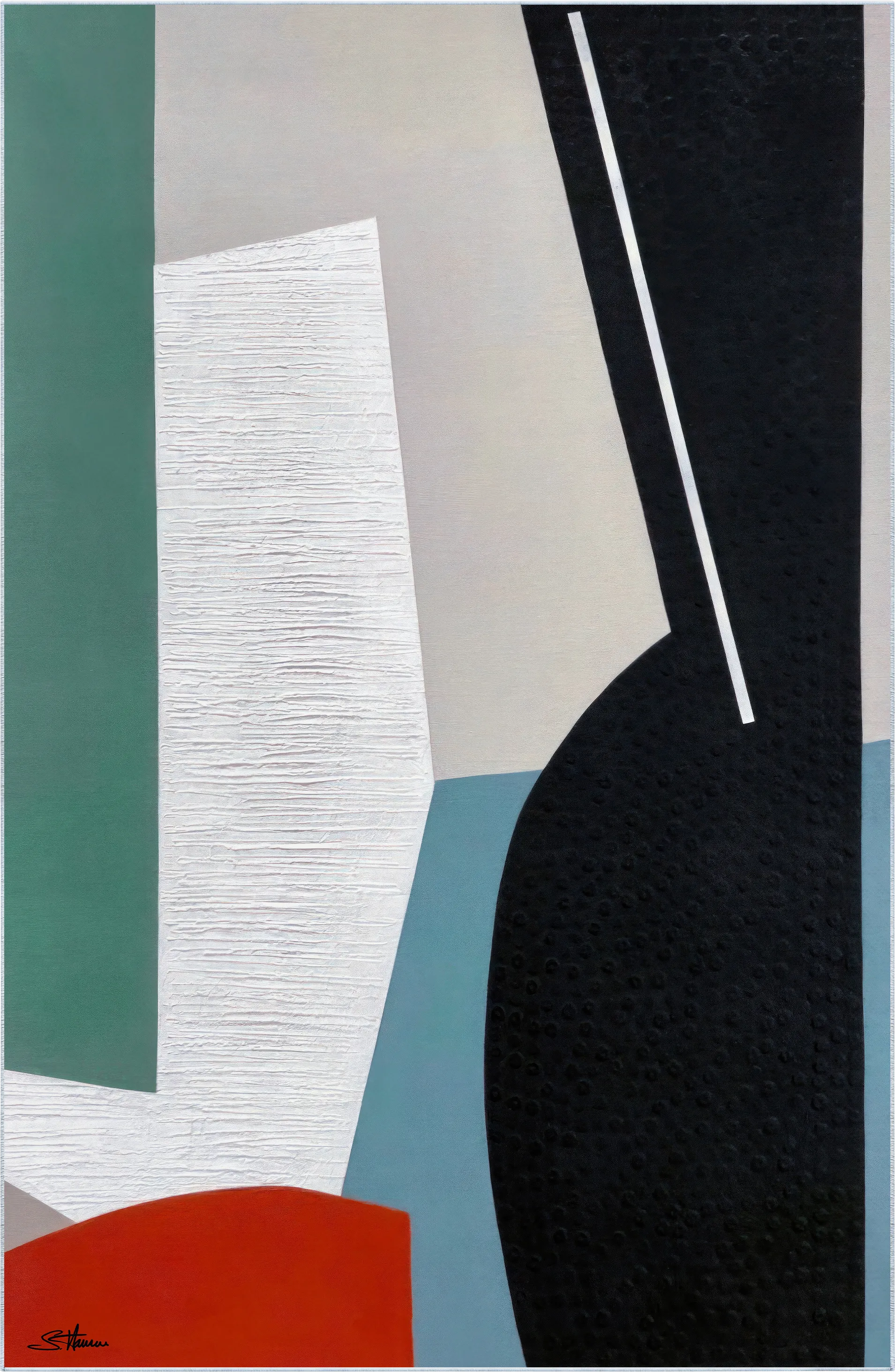 Dirgeshine Multi 5' x 7'7 Rug - Thumbnail - Image 1