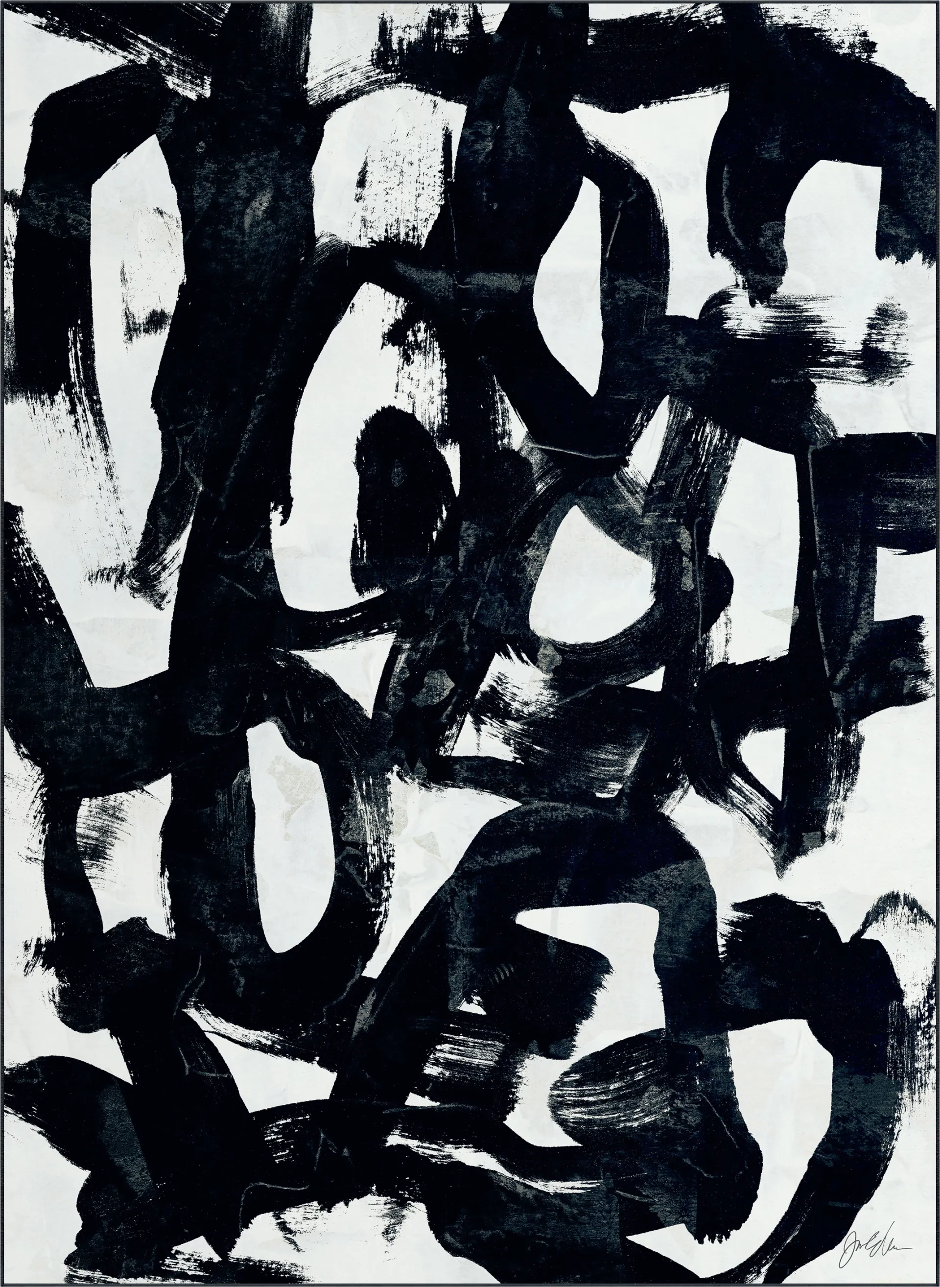 Tuskvigor Black 7'7 x 10'5 Rug - Image 1