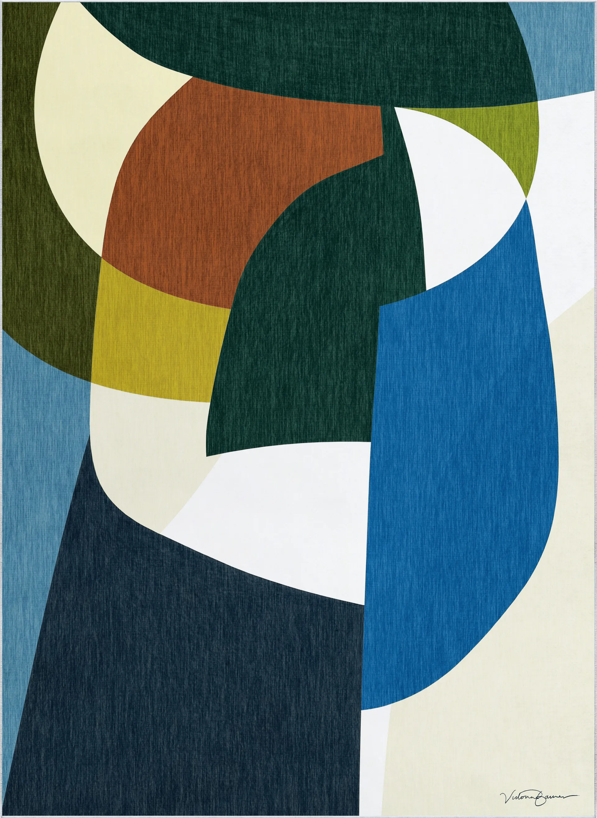 Dewtrap Multi 7'7 x 10'5 Rug - Image 1