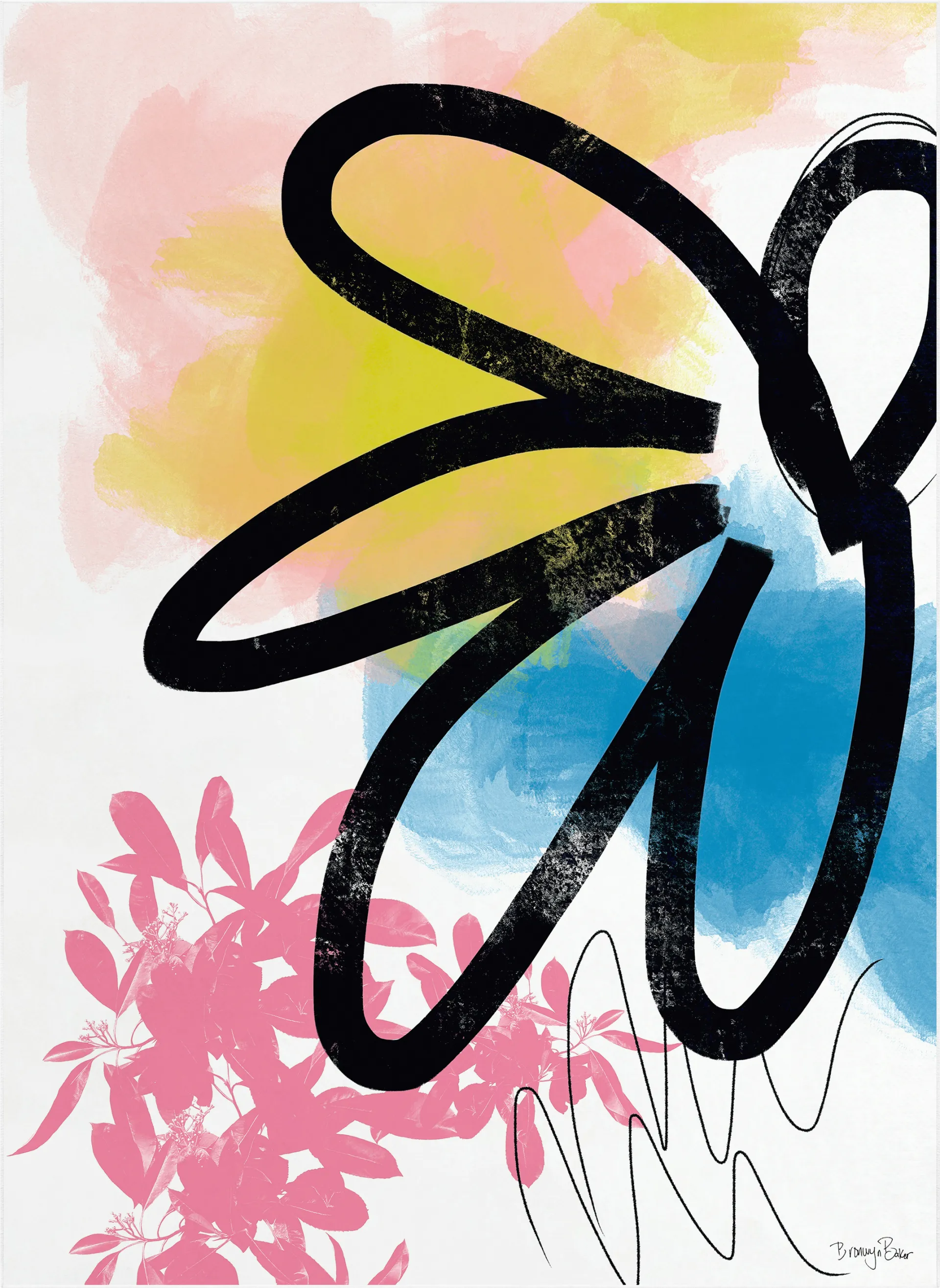 Blossomvale Pink 7'7 x 10'5 Rug - Image 1