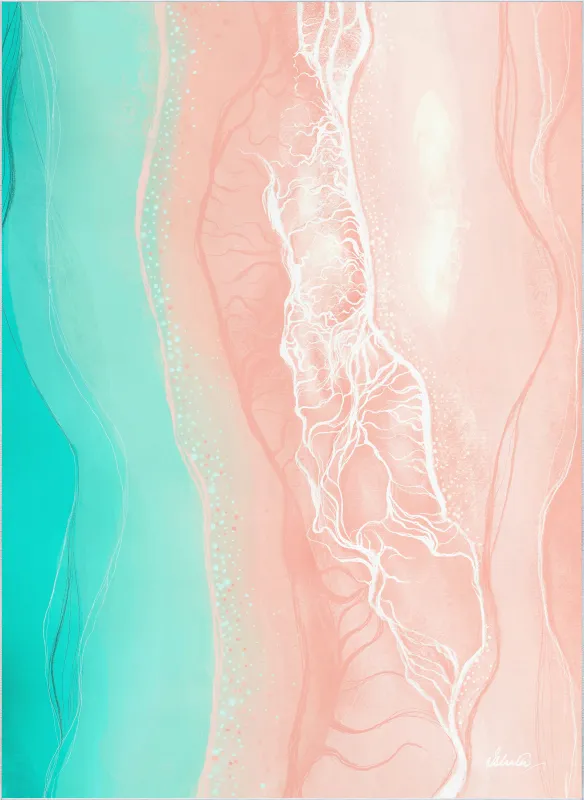 Tulrain Pink 7'7 x 10'5 Rug