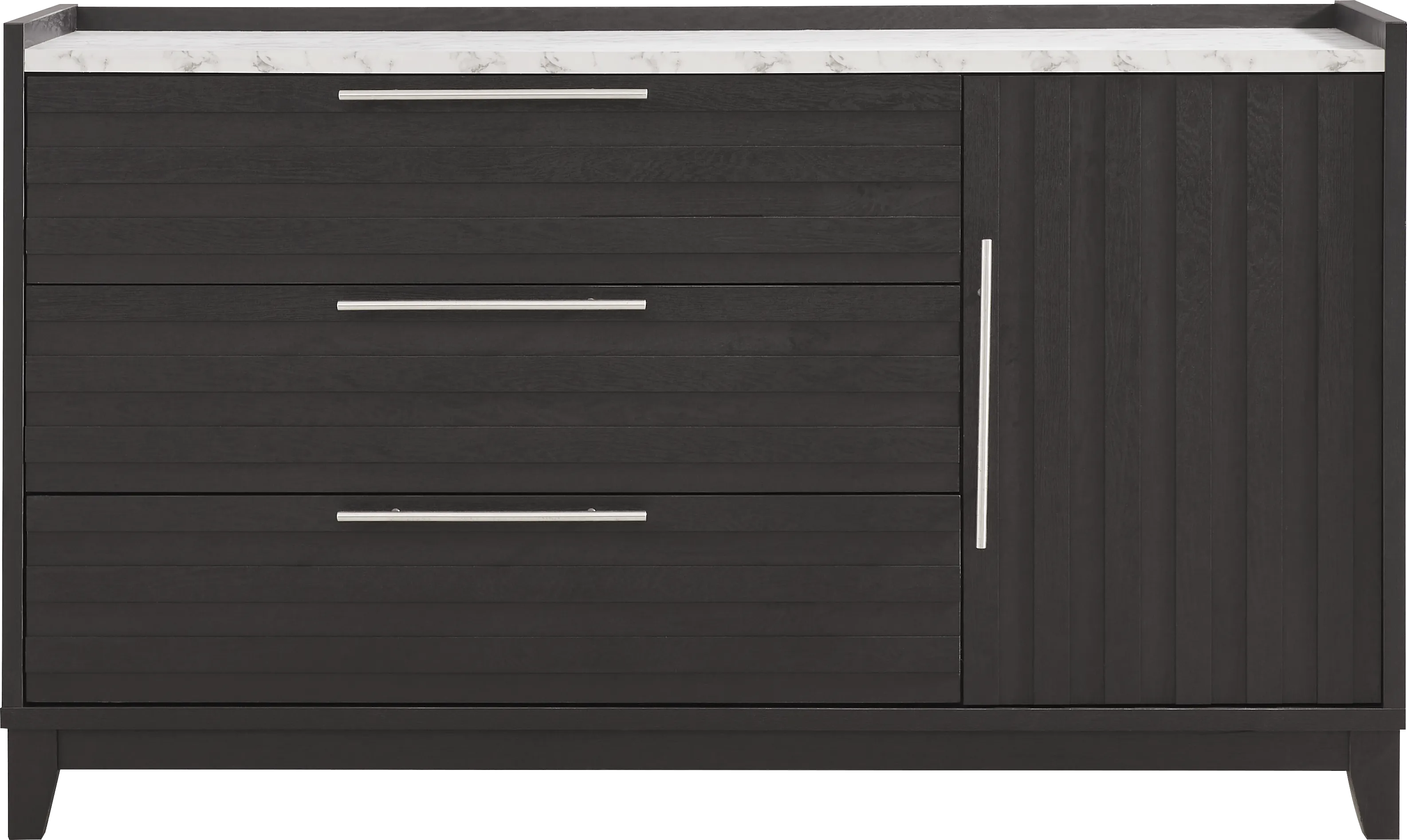 Ellenbrook Black 5 Pc King Panel Bedroom - Thumbnail - Image 5