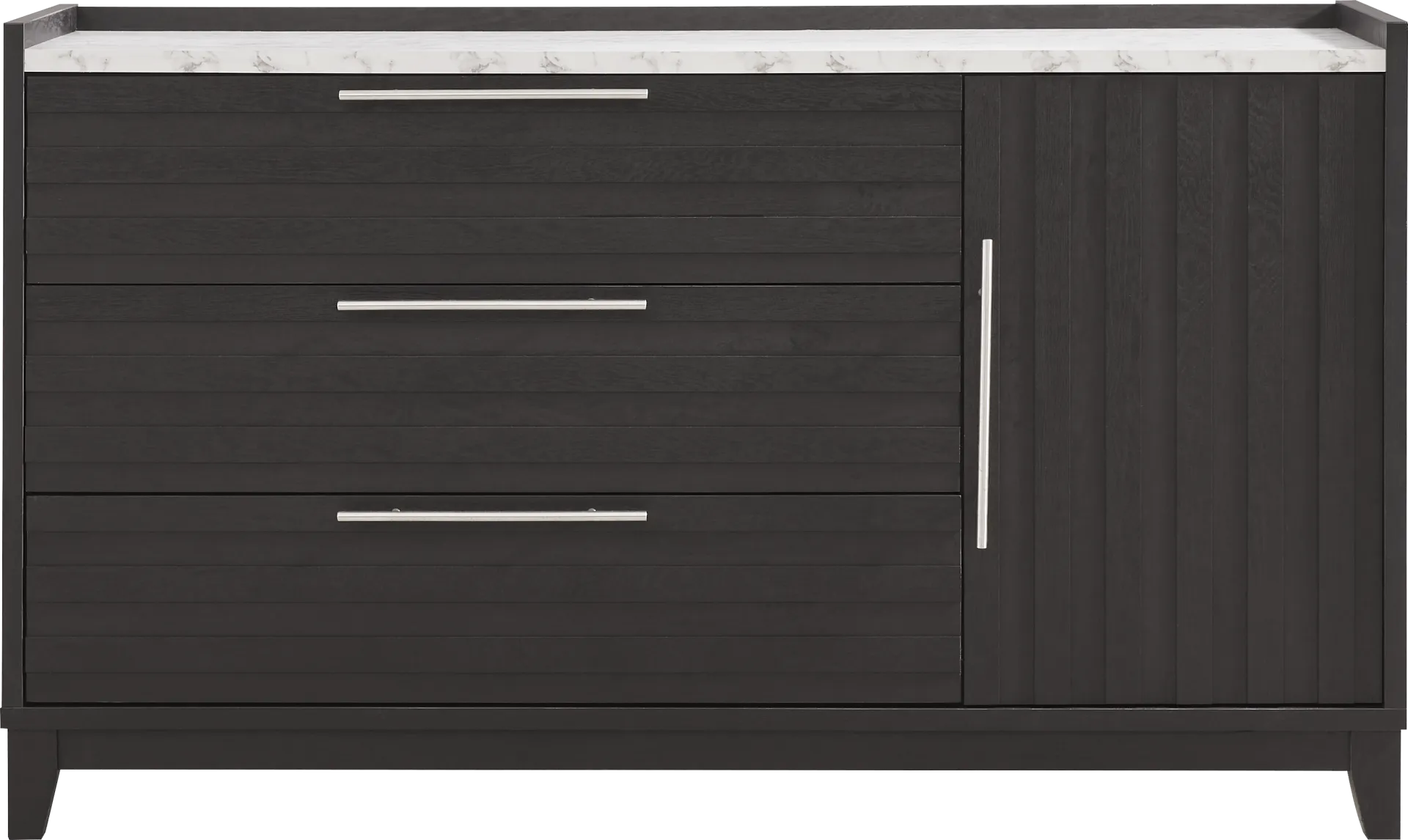 Ellenbrook Black 5 Pc King Panel Bedroom - Image 5