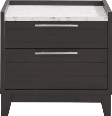 Ellenbrook Black Nightstand