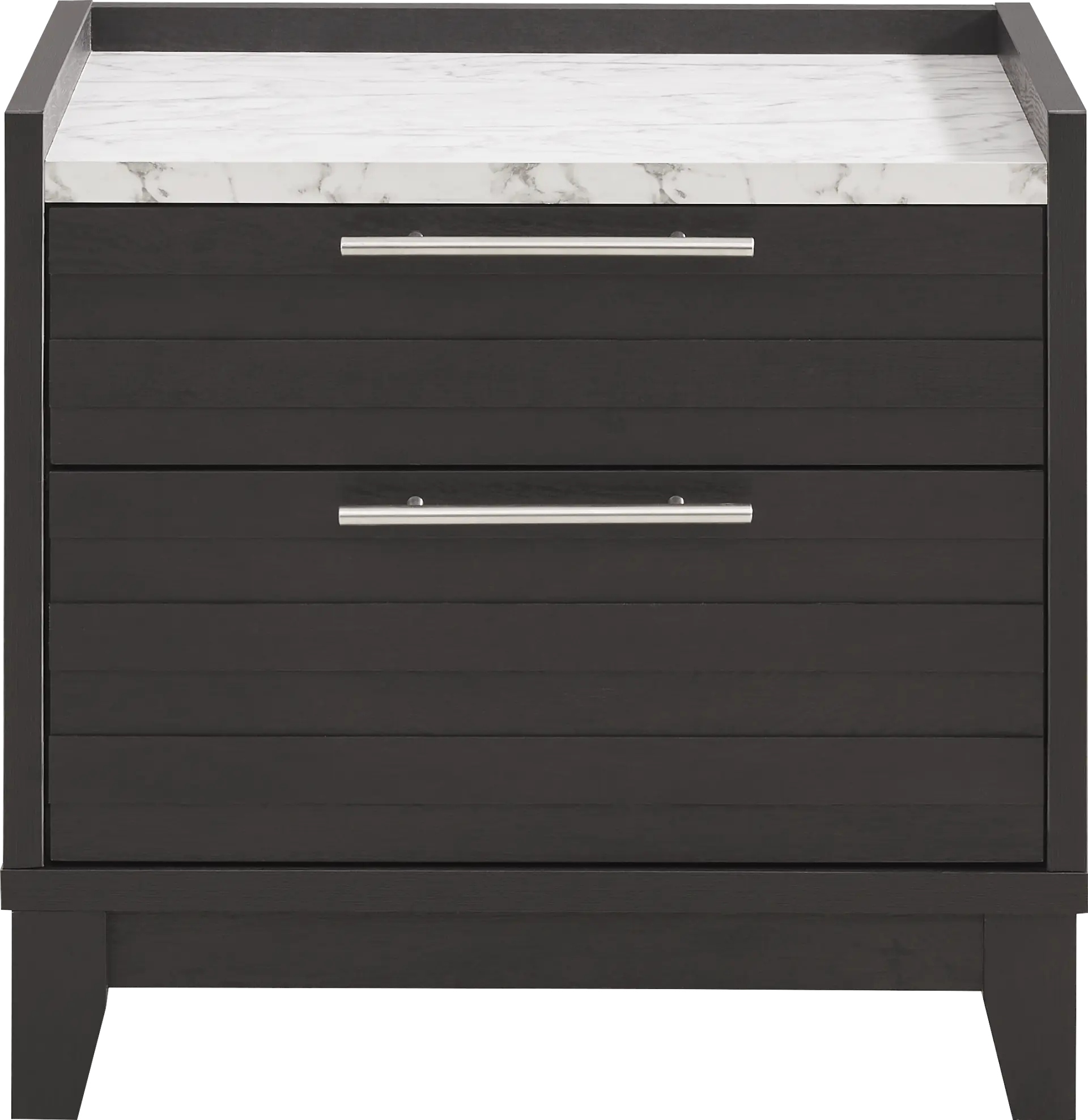 Ellenbrook Black Nightstand