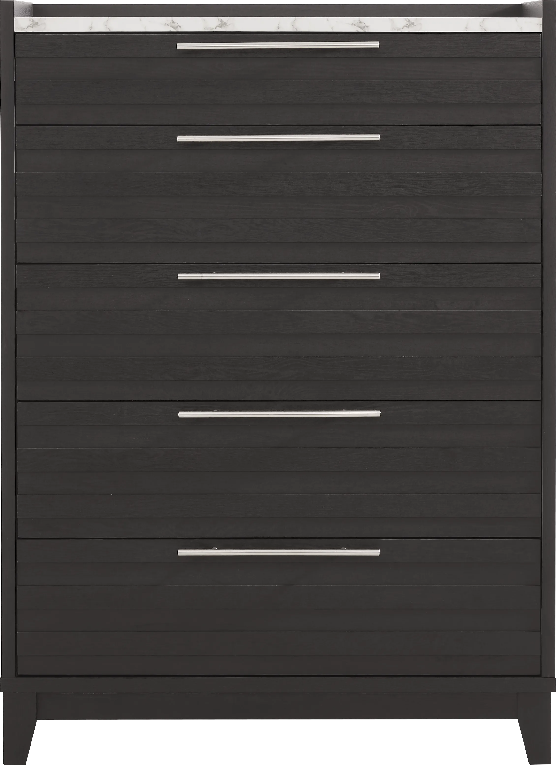 Ellenbrook Black 5 Pc Queen Panel Bedroom - Thumbnail - Image 5