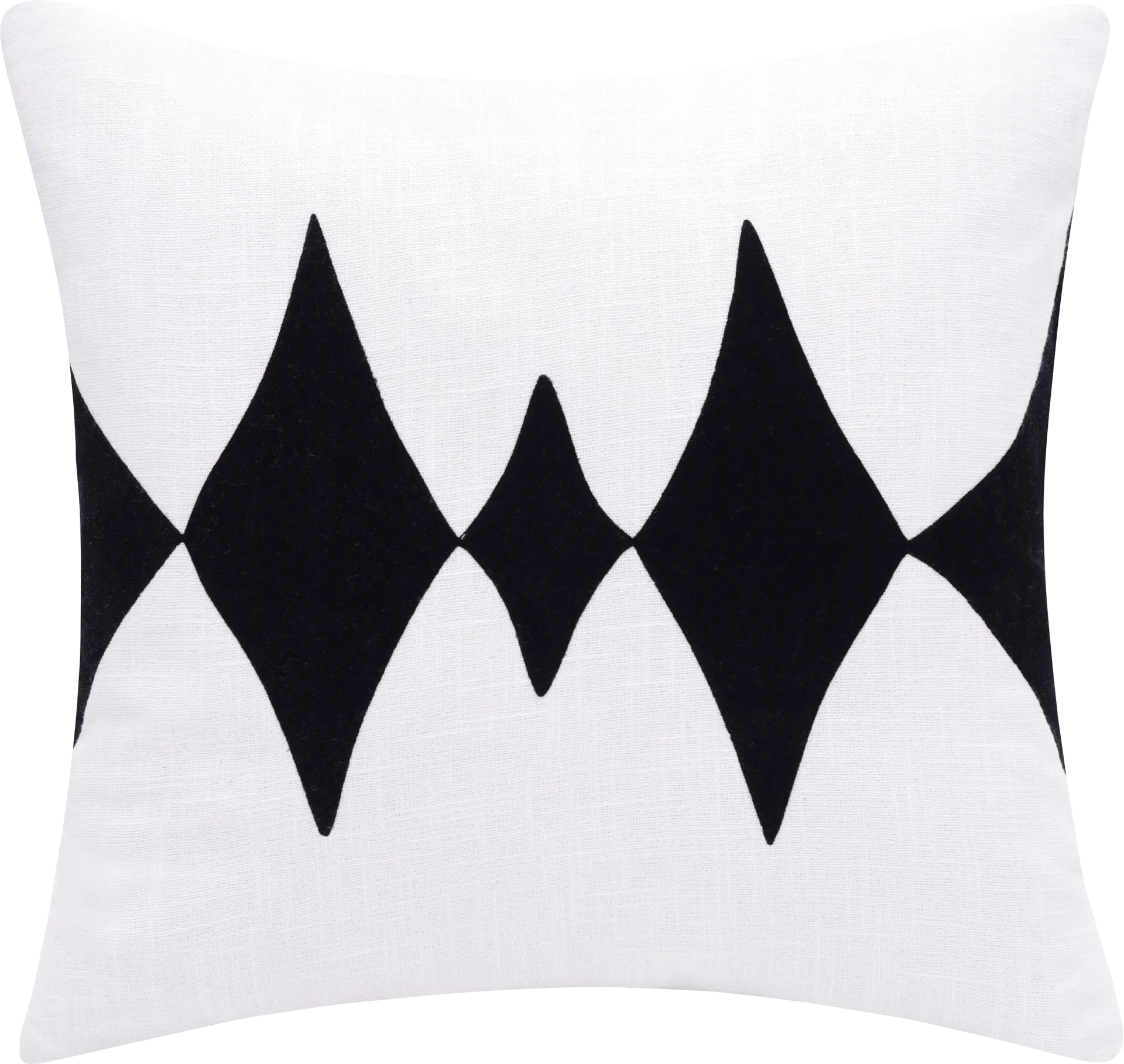 Stacy Garcia Vril Black/White Accent Pillow - Image 1