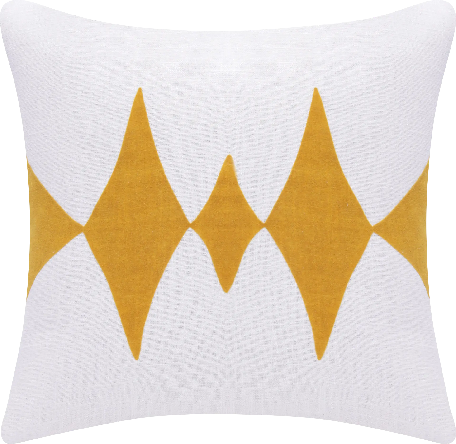 Stacy Garcia Vril Yellow/White Accent Pillow