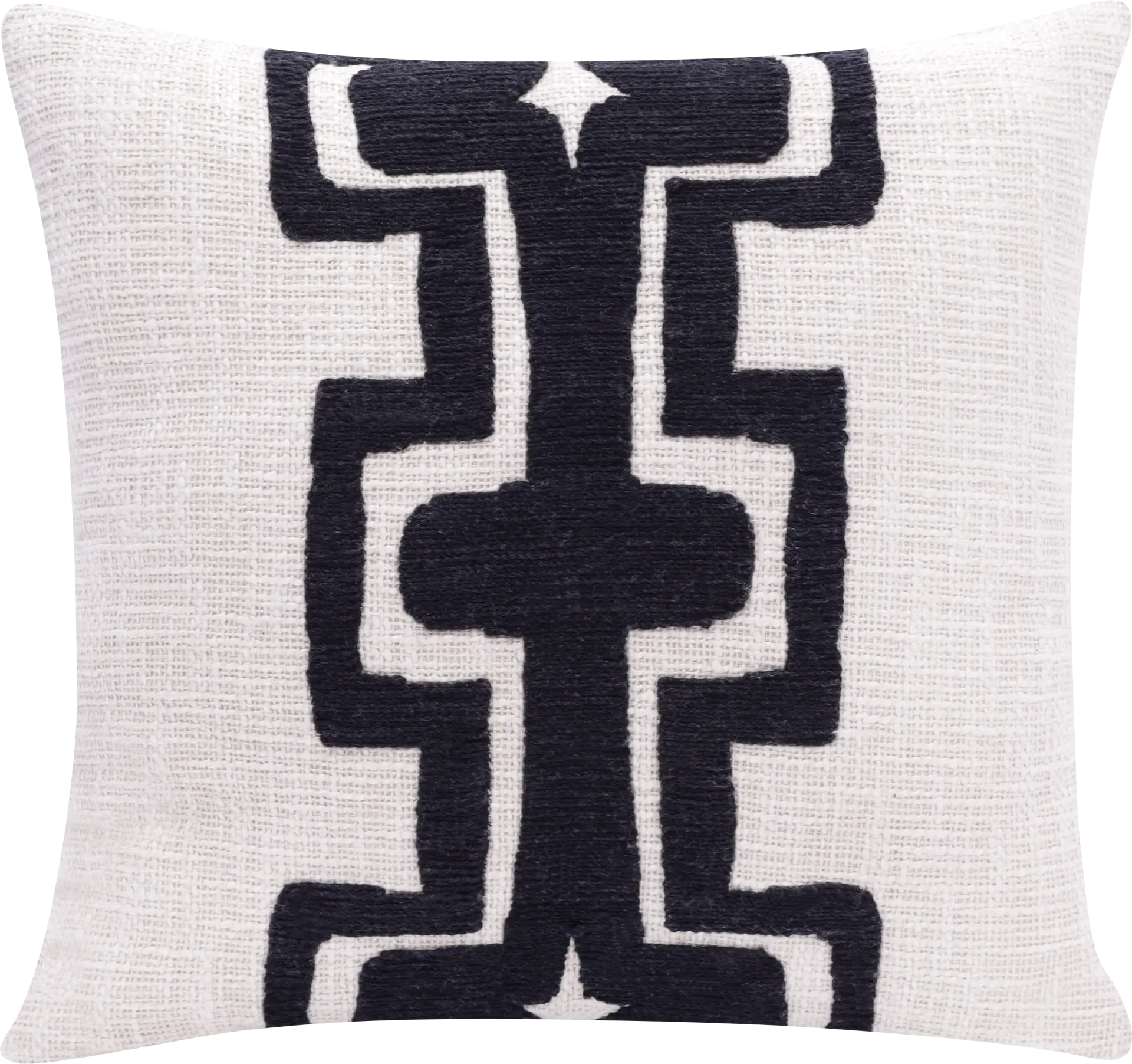 Stacy Garcia Sleo Black/Ivory Accent Pillow