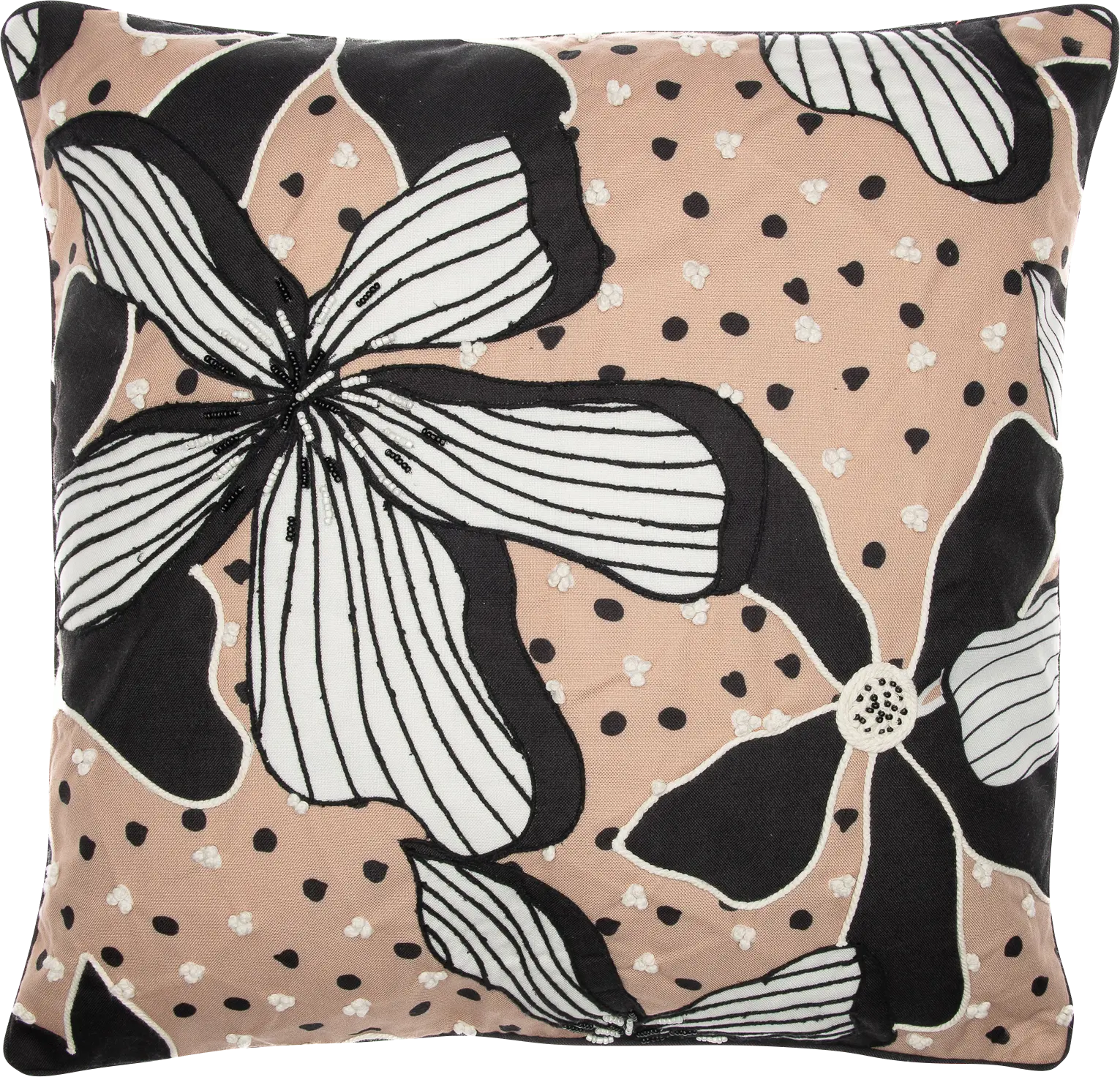 Stacy Garcia Keib Beige Accent Pillow