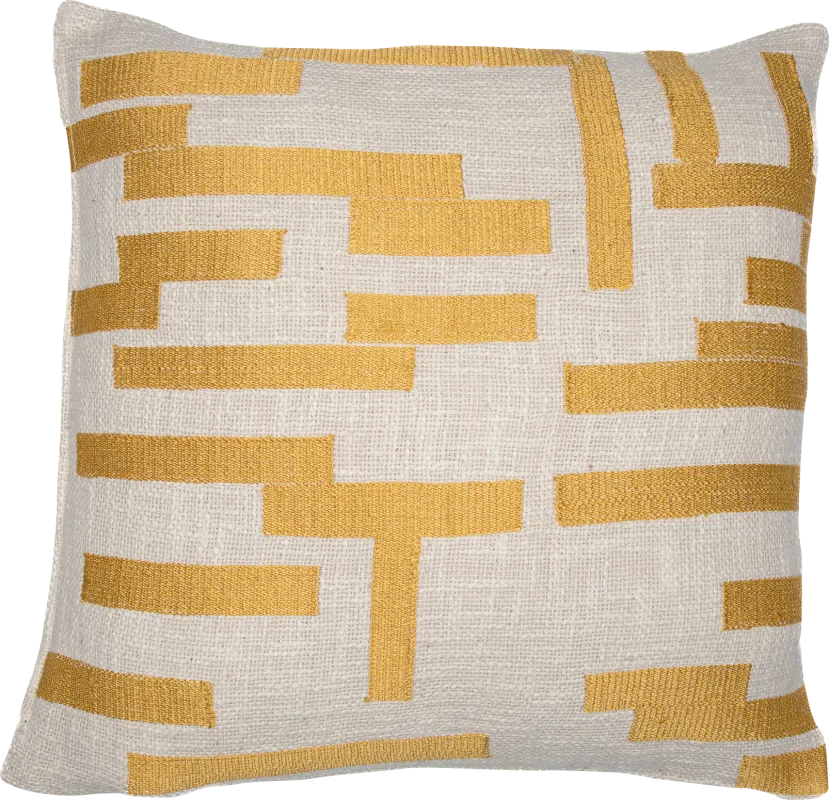 Stacy Garcia Slims Yellow Accent Pillow