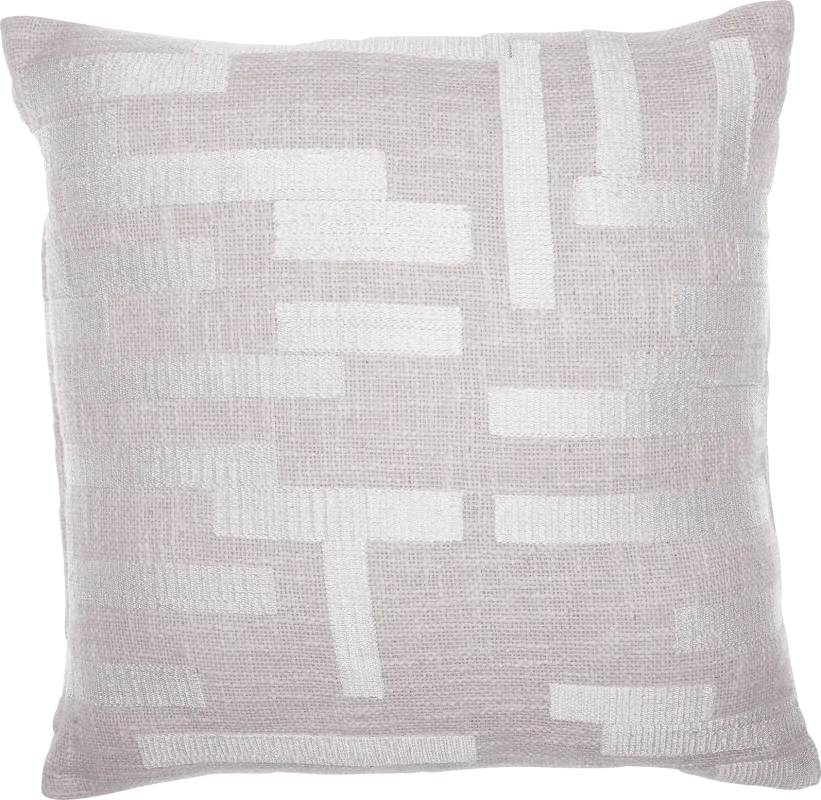 Stacy Garcia Slims Silver Accent Pillow