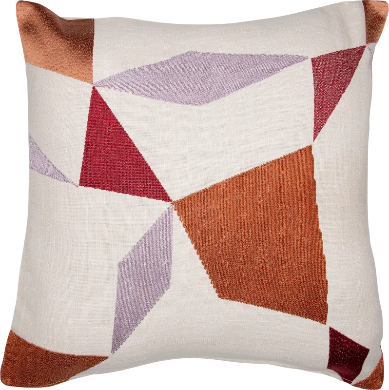 Stacy Garcia Ereet Rust Accent Pillow