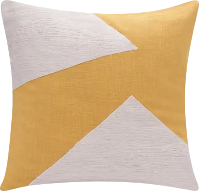Stacy Garcia Upos Yellow Accent Pillow