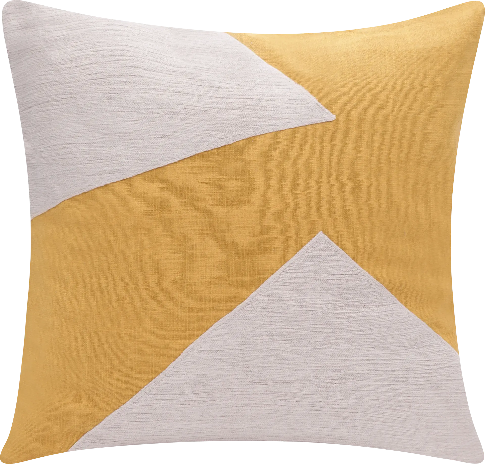 Stacy Garcia Upos Yellow Accent Pillow