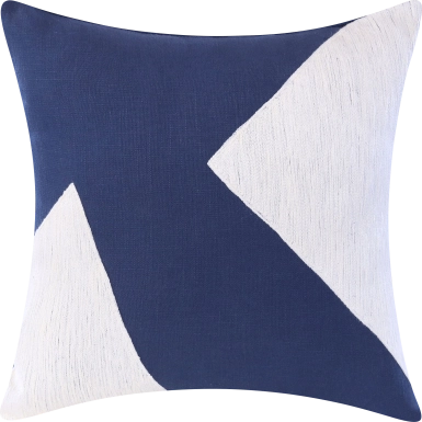 Stacy Garcia Upos Navy Accent Pillow