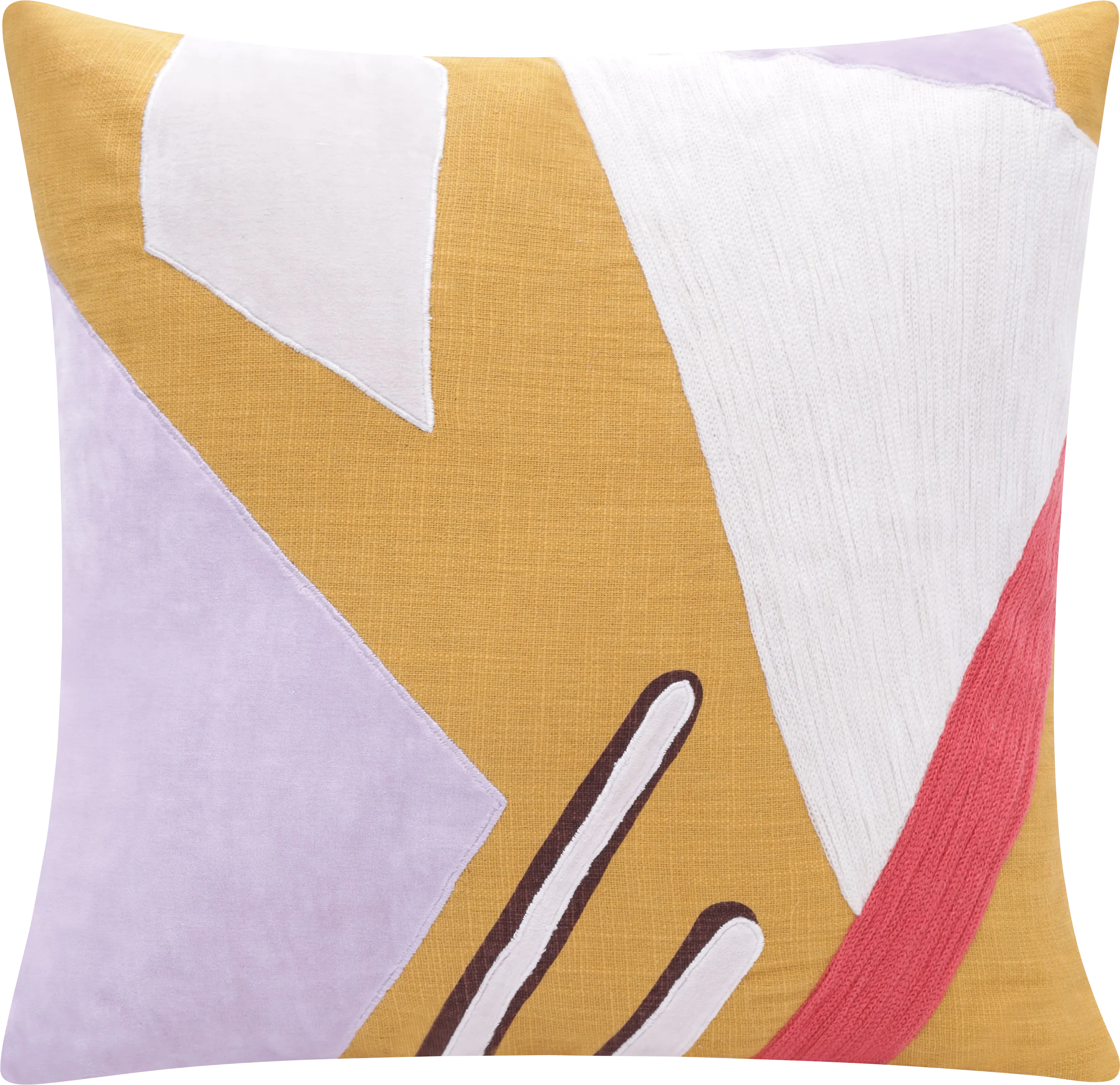 Stacy Garcia Azleo Yellow Accent Pillow - Thumbnail - Image 1