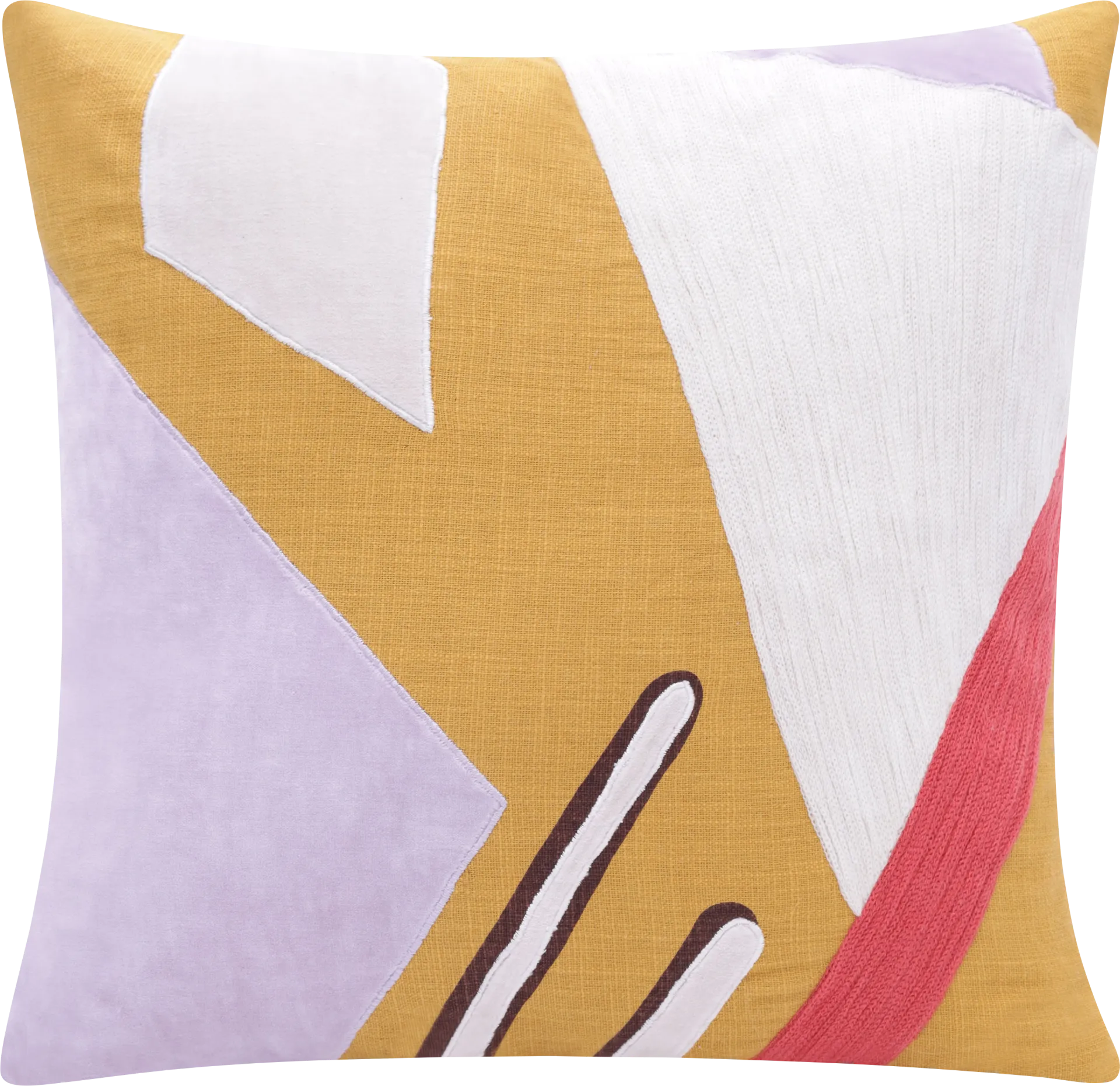 Stacy Garcia Azleo Yellow Accent Pillow - Image 1