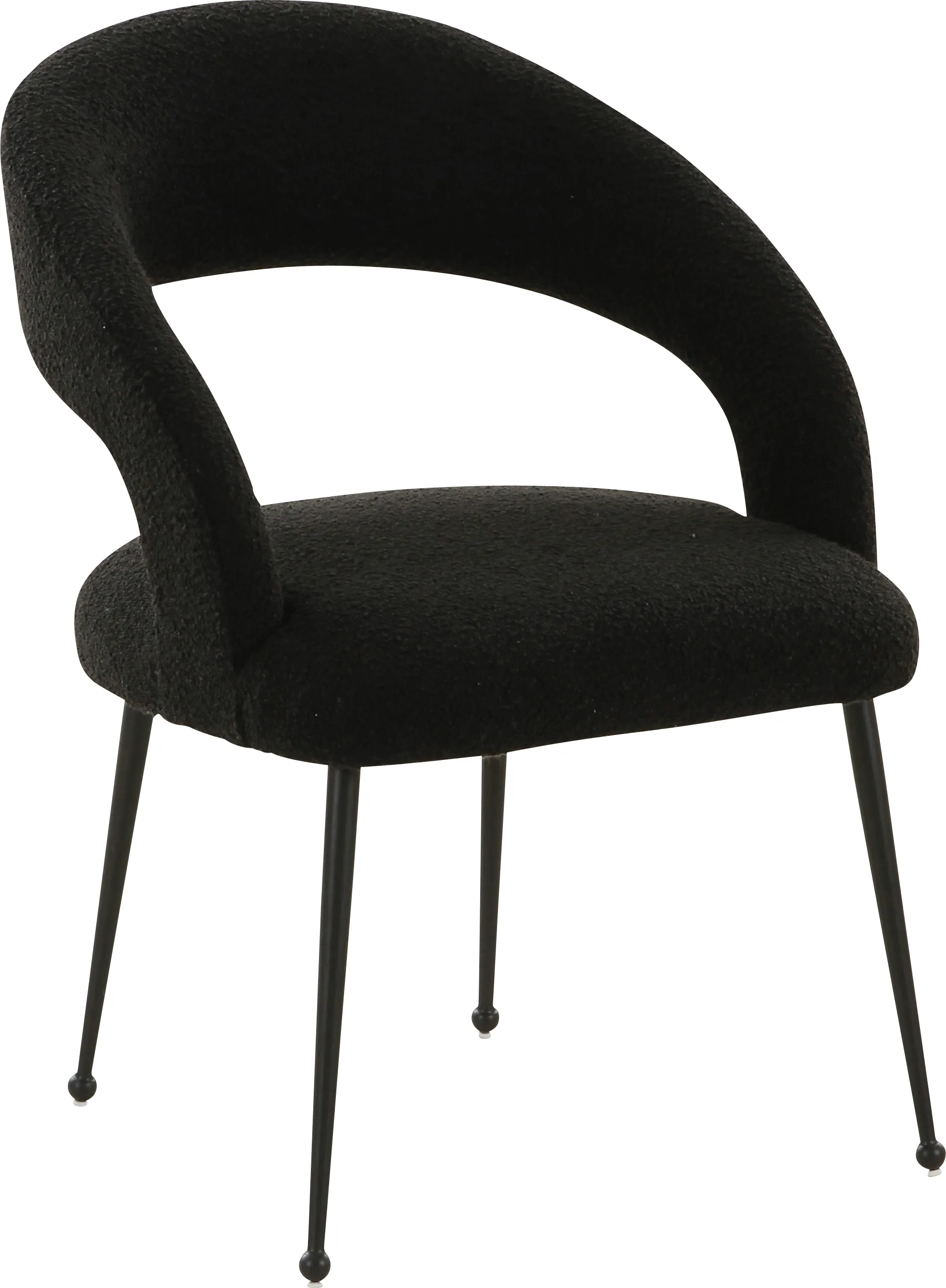 Ephross Black Arm Chair