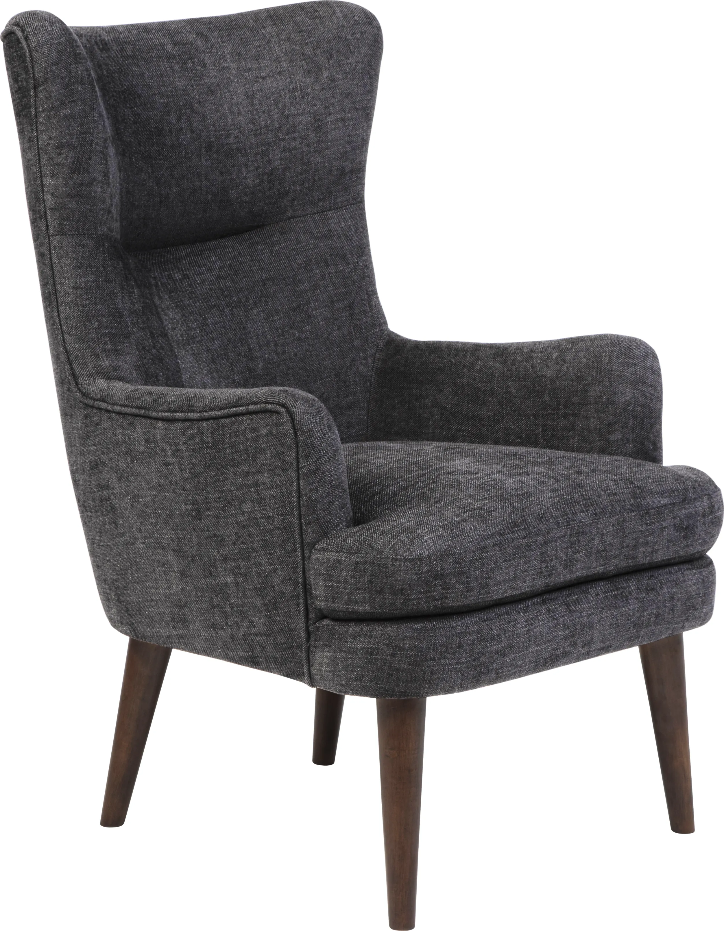 Devlin Black Accent Chair - Thumbnail - Image 1