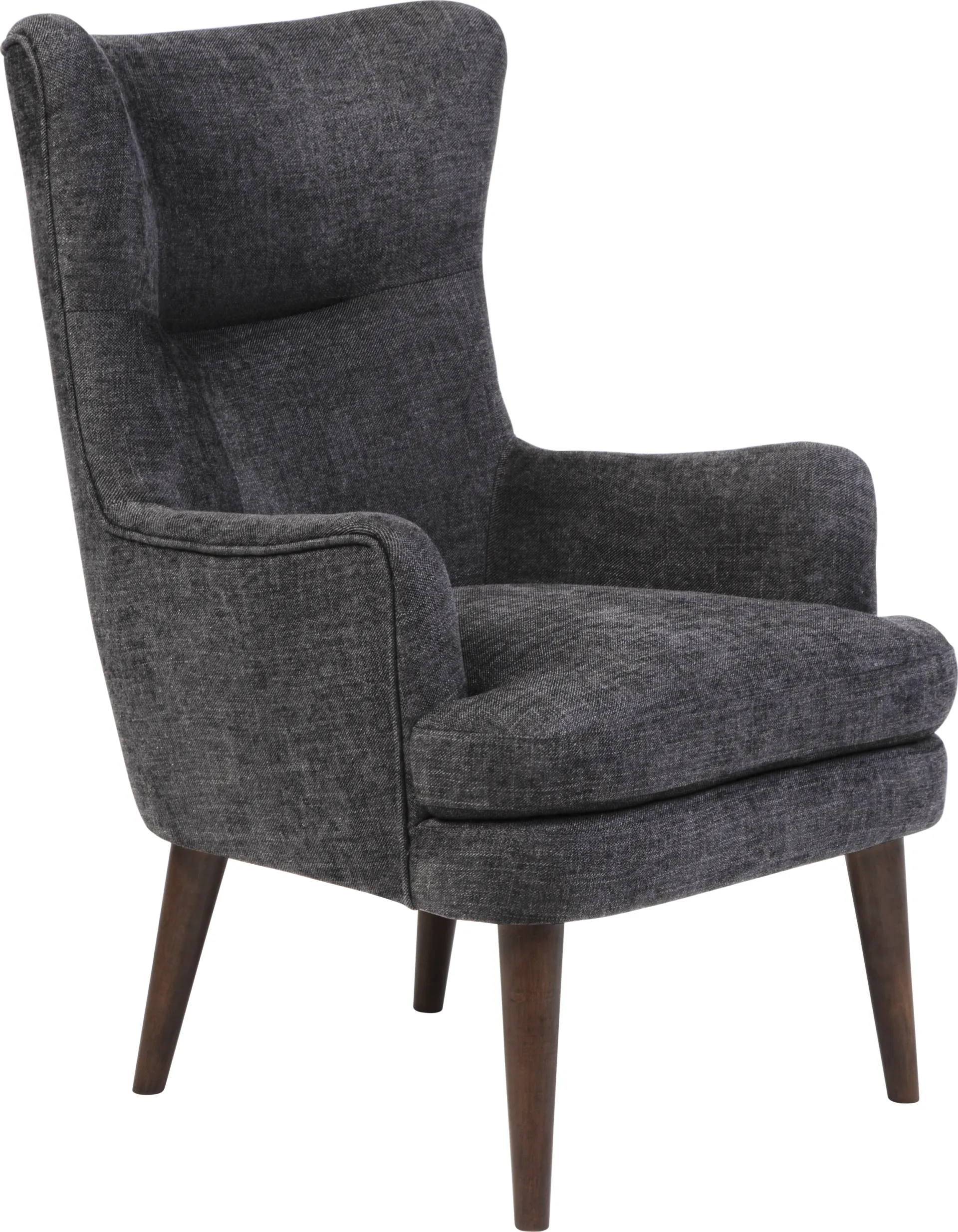Devlin Black Accent Chair - Image 1