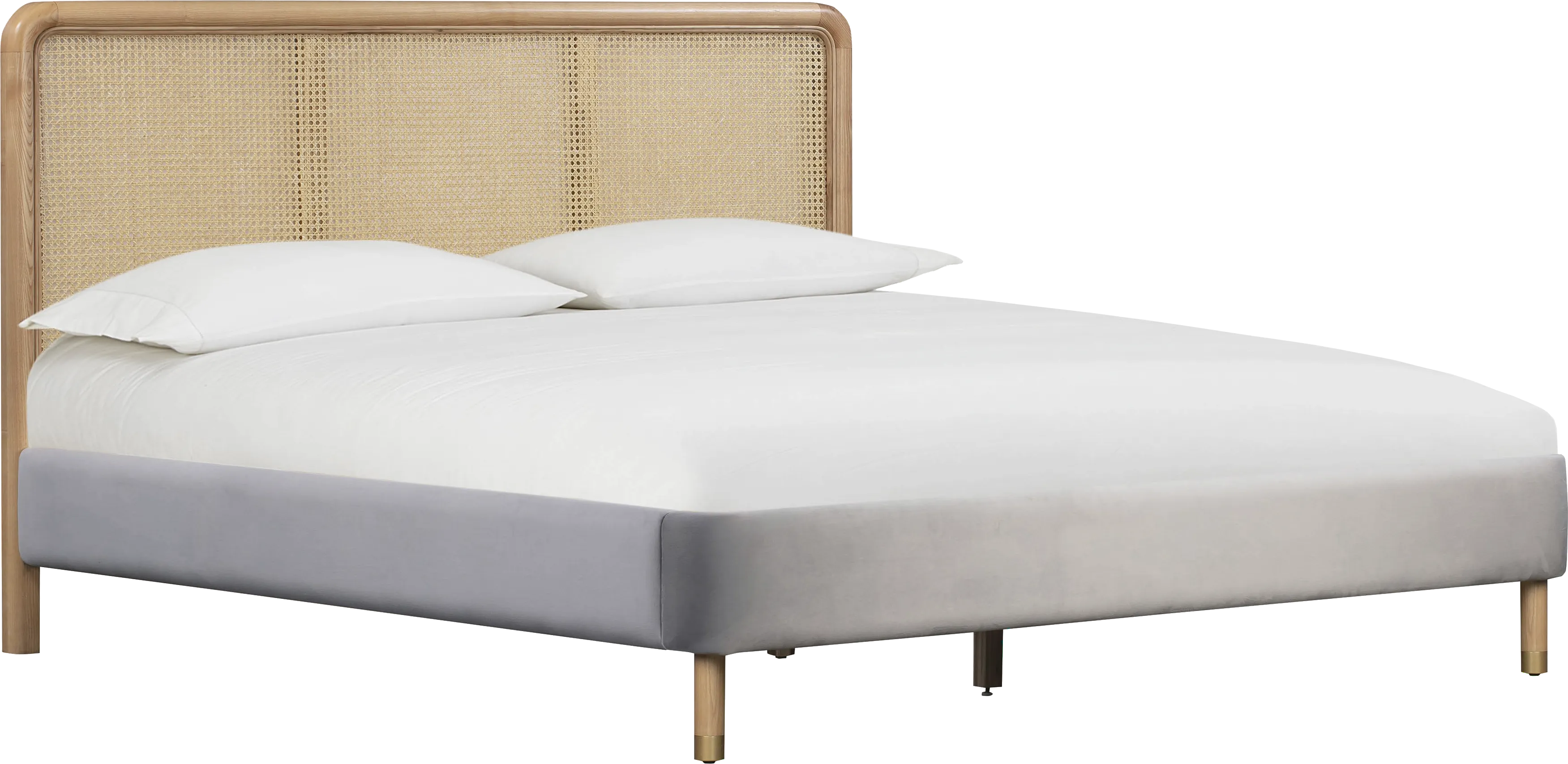 Bellmawr Gray Full Bed - Thumbnail - Image 1