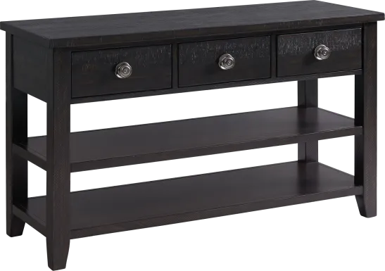 Pawbeedle Espresso Sofa Table