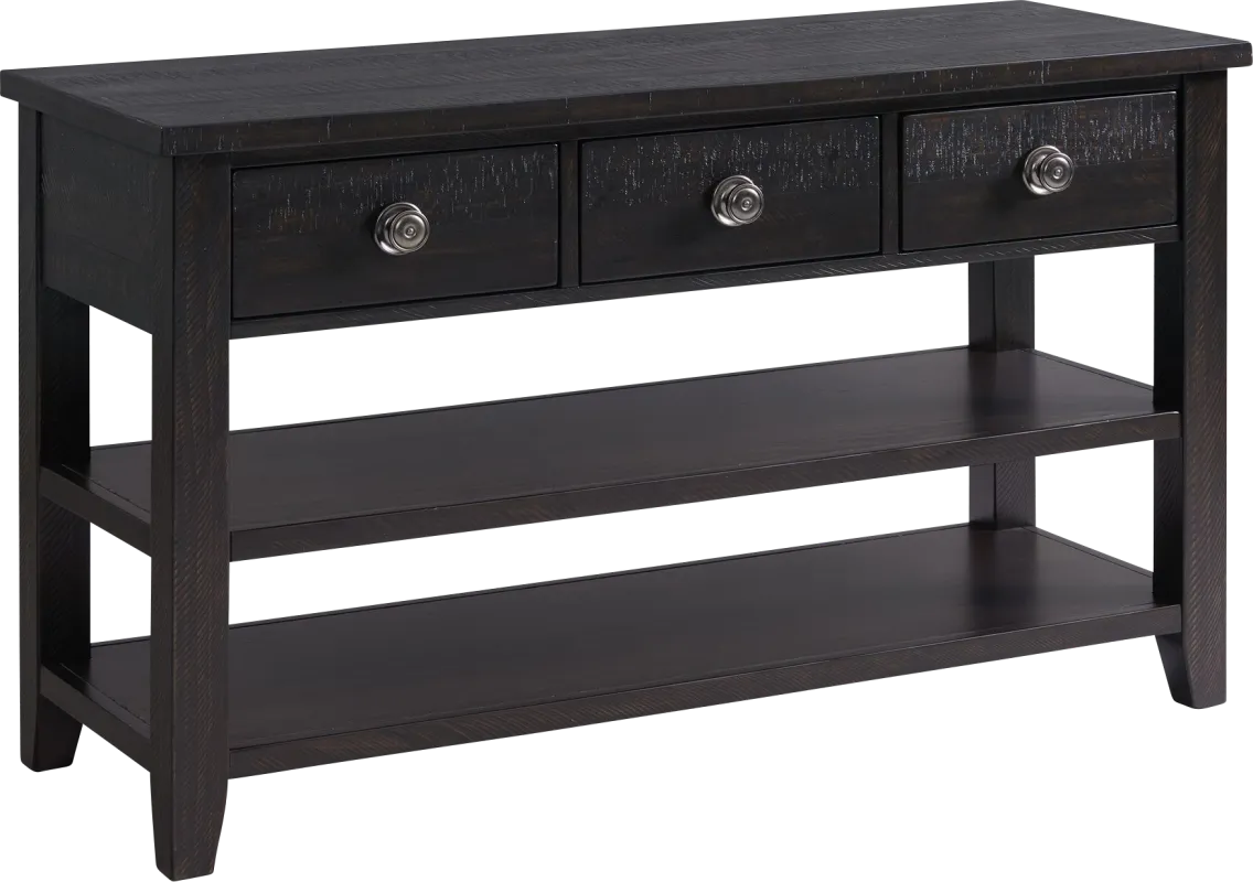 Pawbeedle Espresso Sofa Table