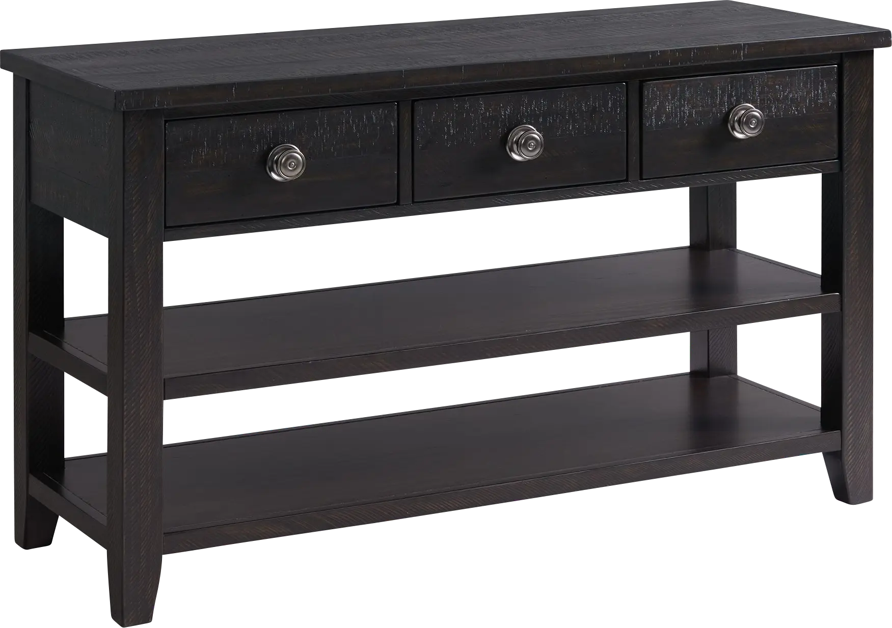 Pawbeedle Espresso Sofa Table