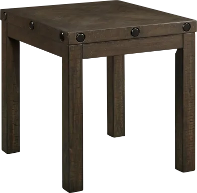 Nubiaa Charcoal End Table