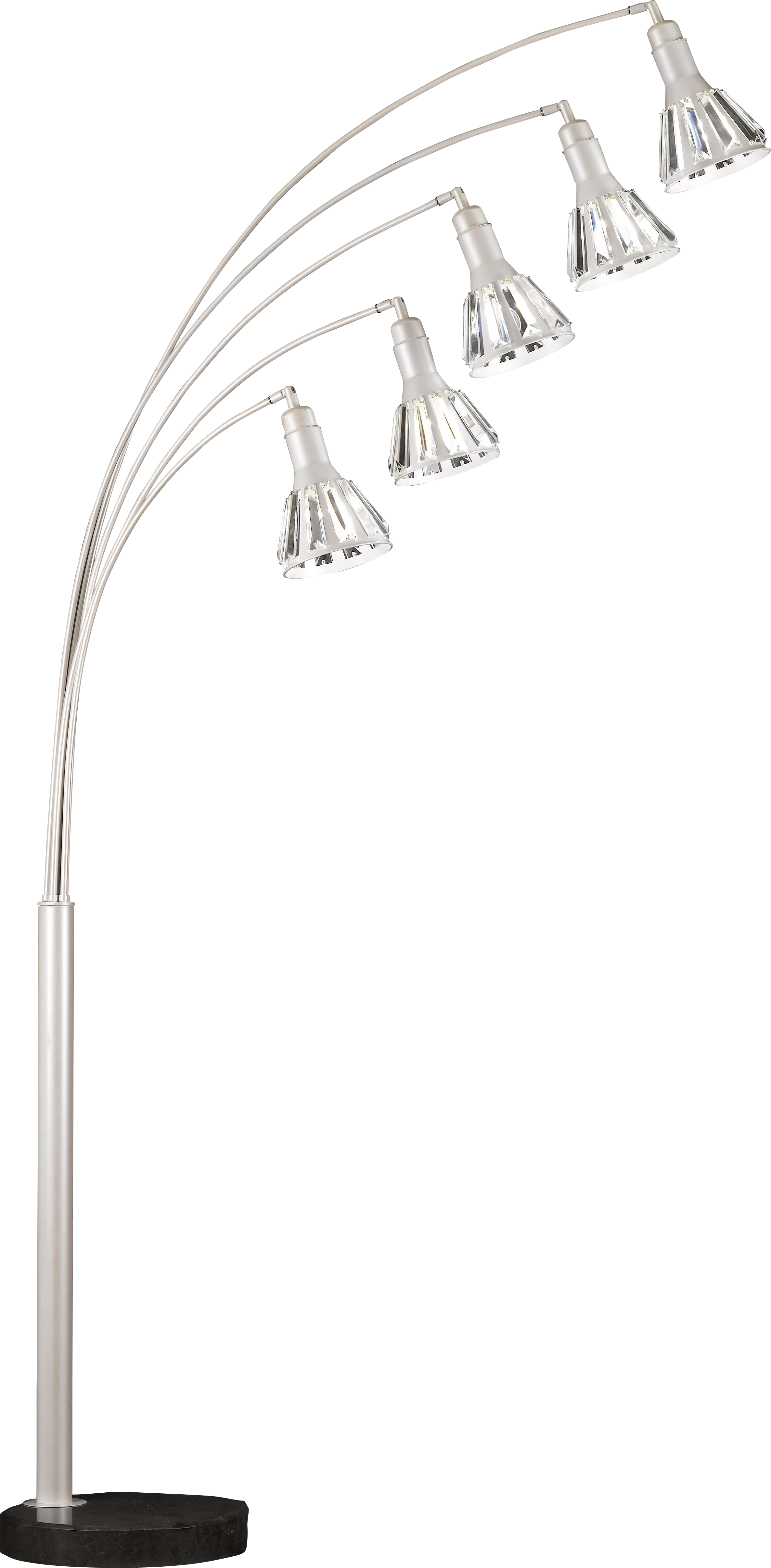 Hester Nest Silver Floor Lamp - Thumbnail - Image 1