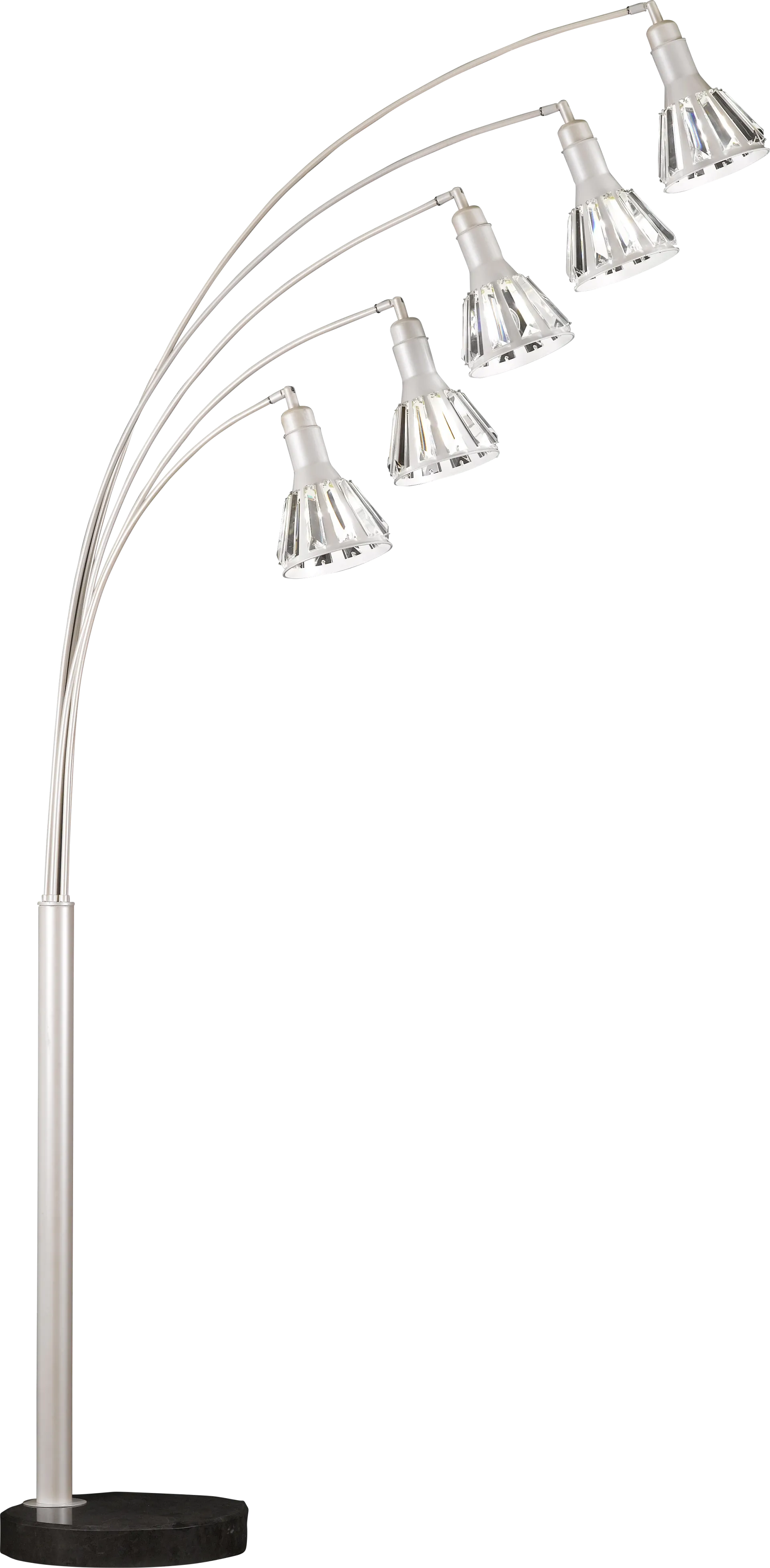Hester Nest Silver Floor Lamp - Image 1