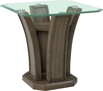 Elvish Gray End Table