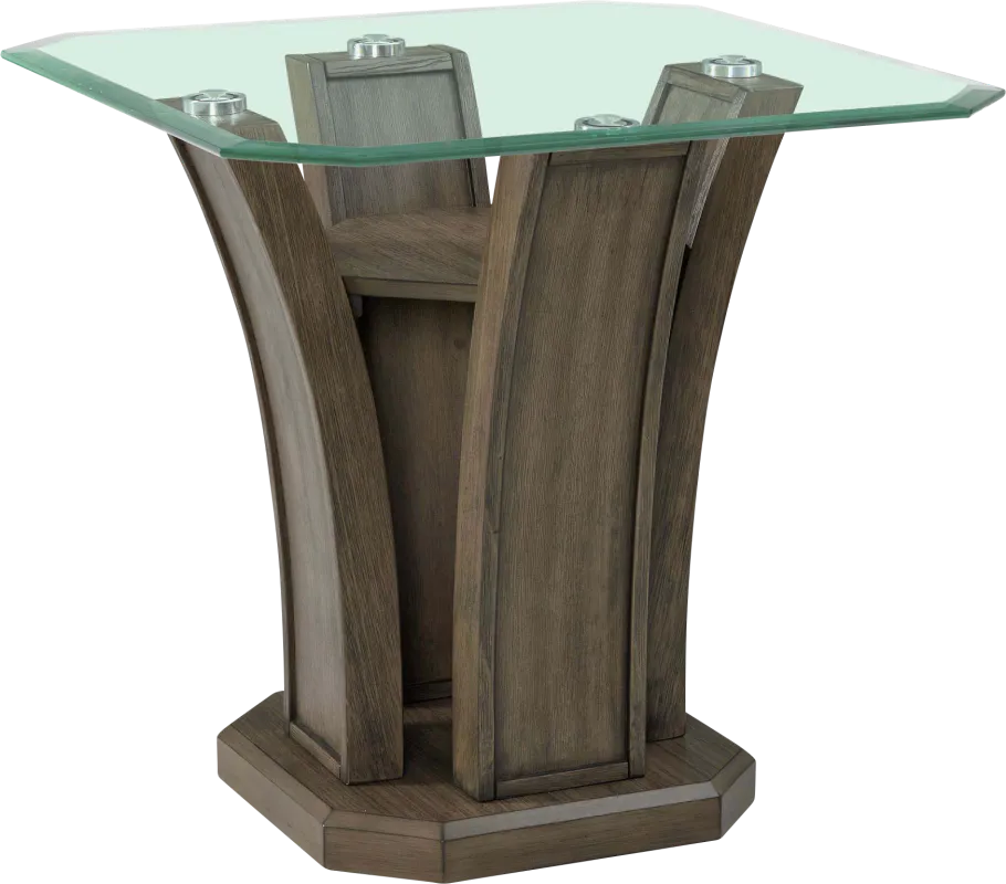Elvish Gray End Table