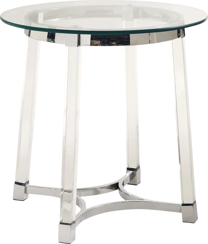 Gararai Clear End Table