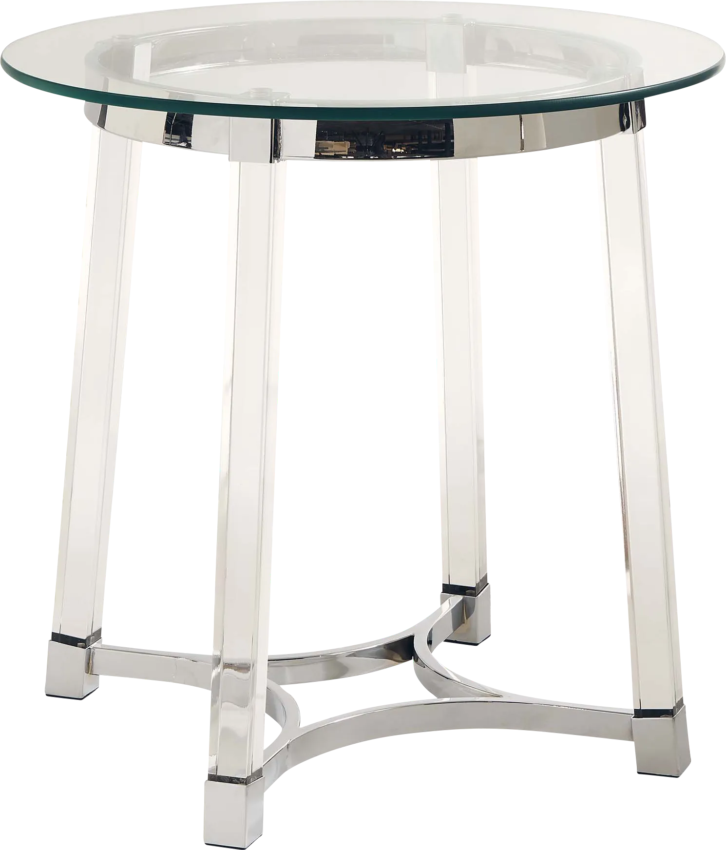Gararai Clear End Table - Image 1