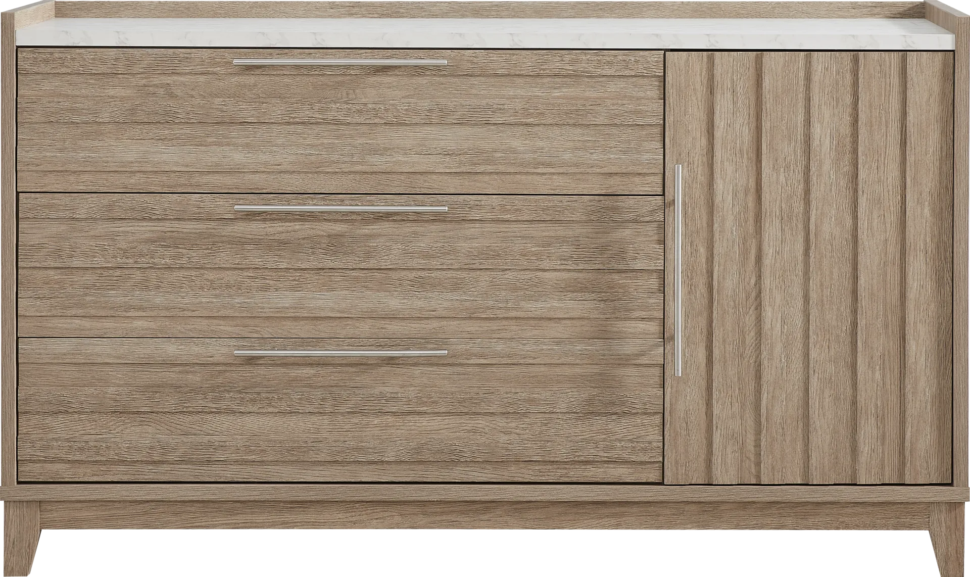 Ellenbrook Brown 7 Pc King Panel Bedroom - Image 5