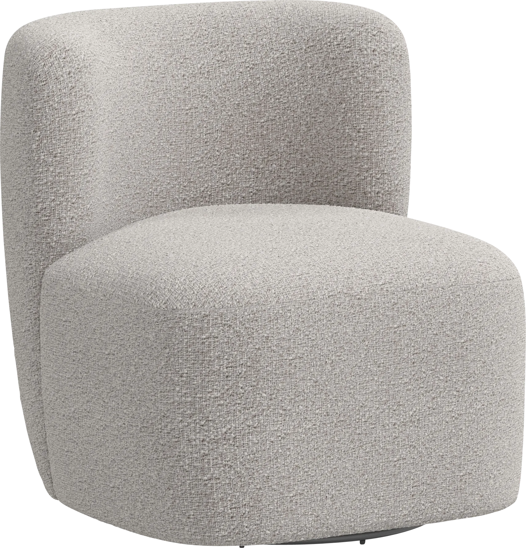 Anaua Gray Swivel Accent Chair - Thumbnail - Image 1
