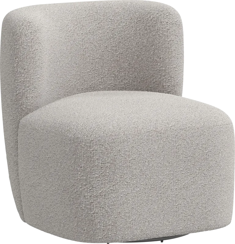 Anaua Gray Swivel Accent Chair