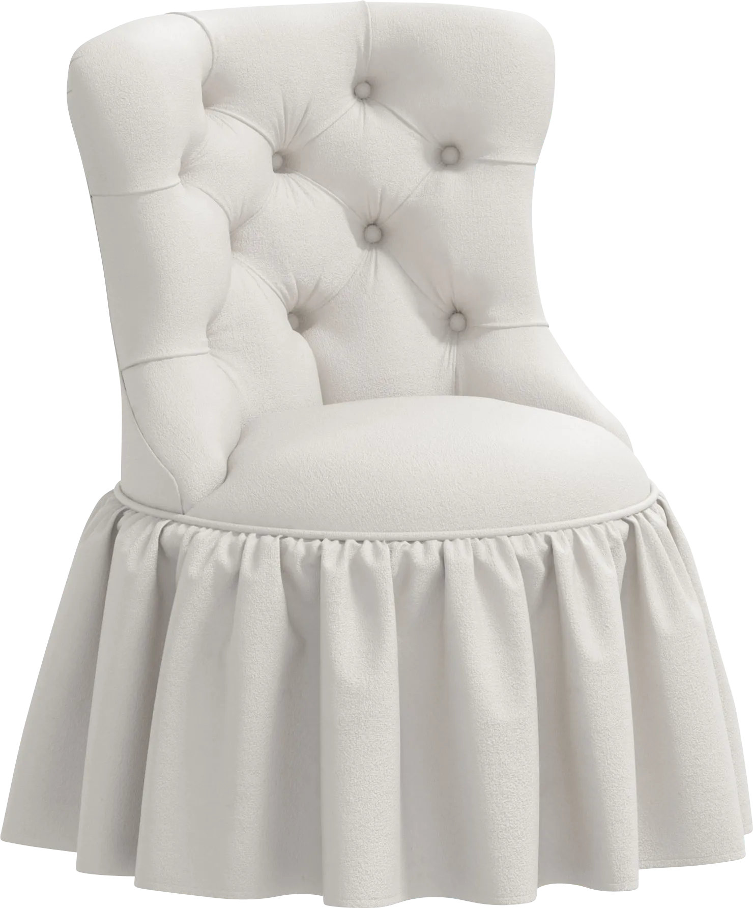 Bienra Light Gray Accent Chair - Thumbnail - Image 1