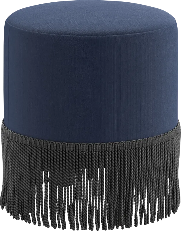 Uatit Blue Ottoman