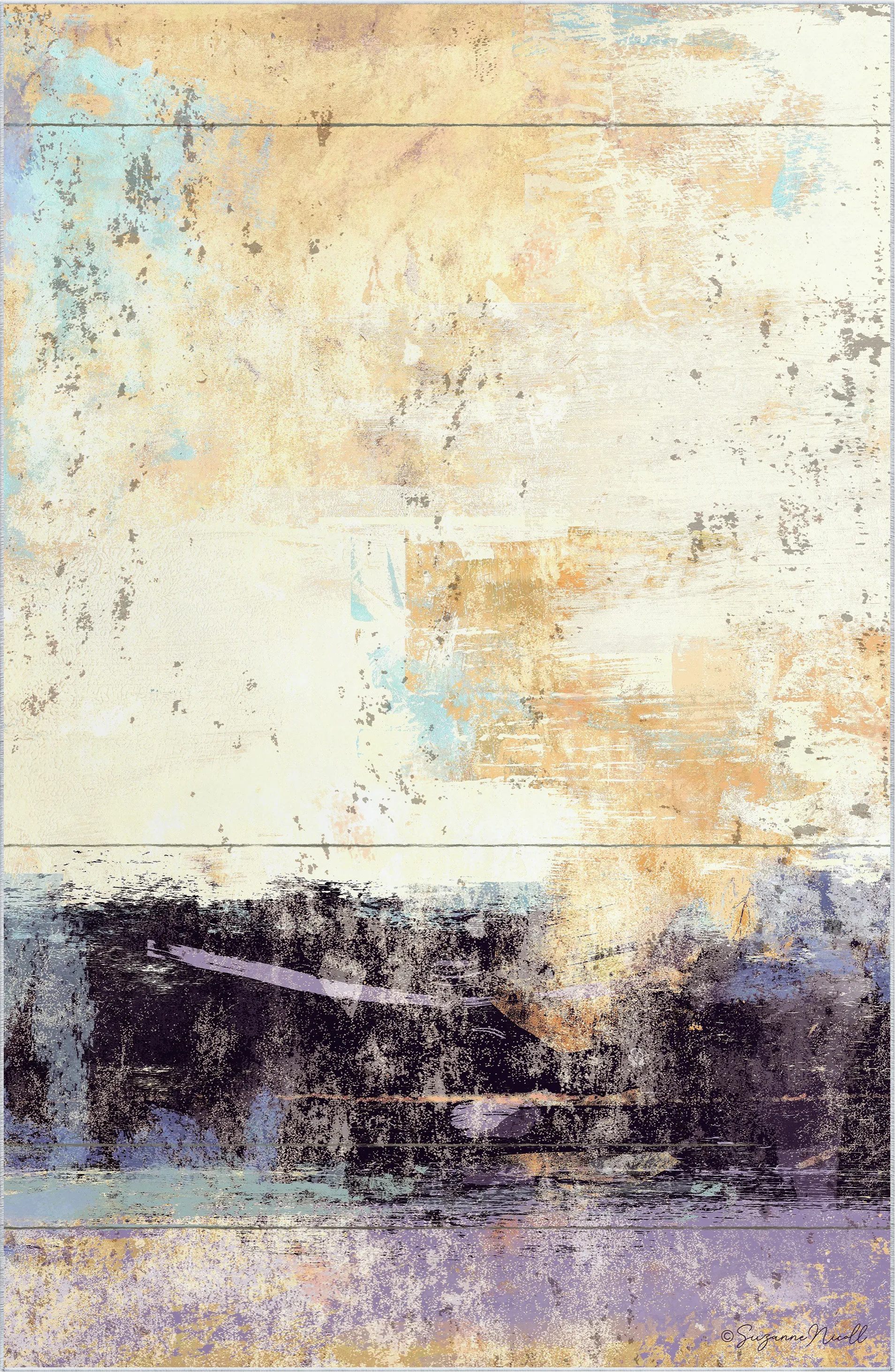 Fauve Beige 5' x 7'7 Rug - Image 1