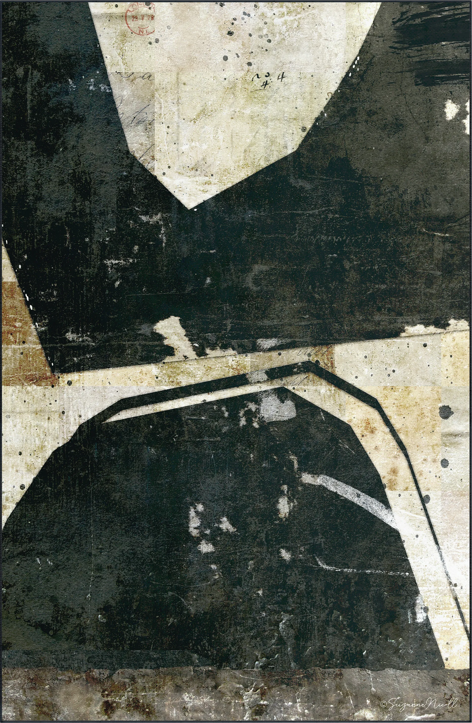 Silverhill Black 5' x 7'7 Rug - Image 1